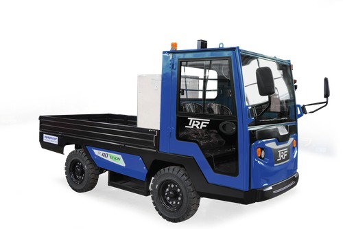 Электрическая платформенная тележка TRF EPT80-4Z4